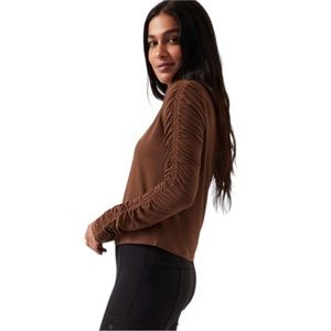 Athleta - All Around Ruched Long Sleeve Top